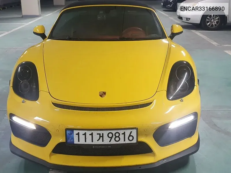 Porsche Boxster 2013 года выпуска