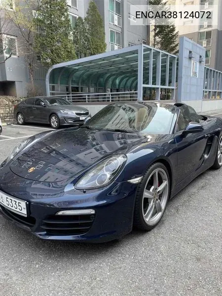 Porsche Boxster 2015 года выпуска
