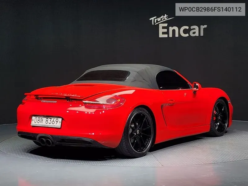 Porsche Boxster 2015 года выпуска