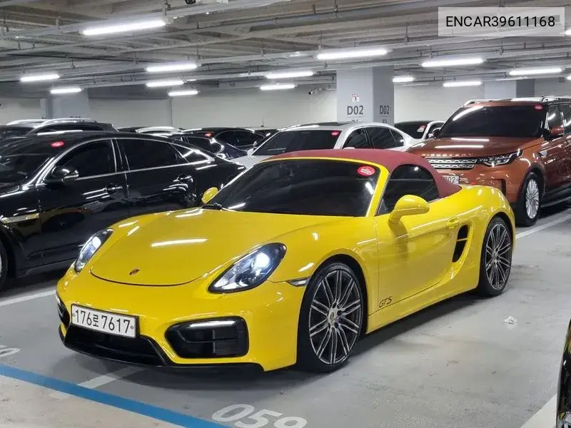 Porsche Boxster 2015 года выпуска
