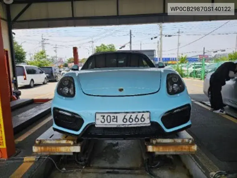 Porsche Boxster 2015 года выпуска