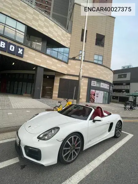 Porsche Boxster 2015 года выпуска