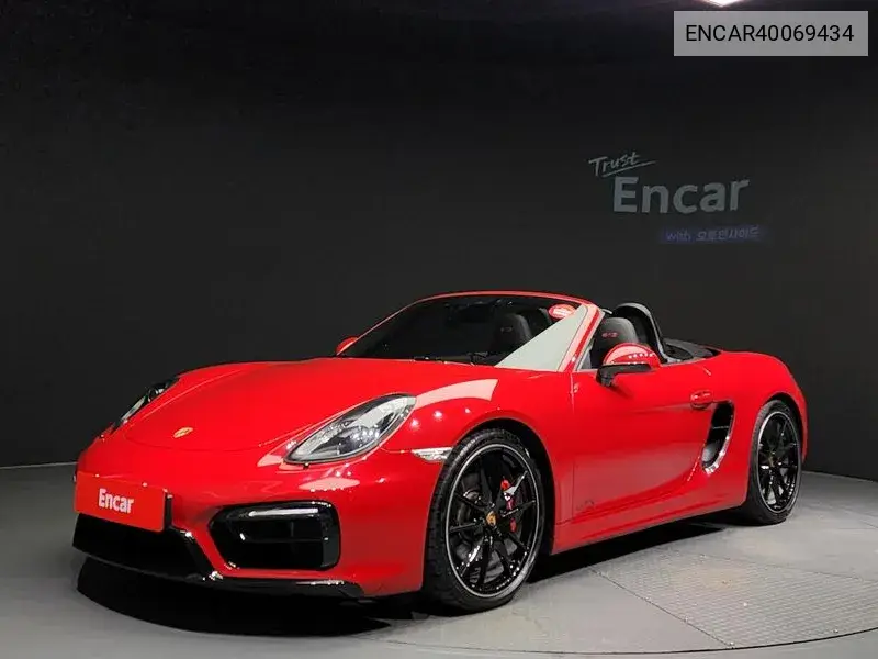 Porsche Boxster 2015 года выпуска