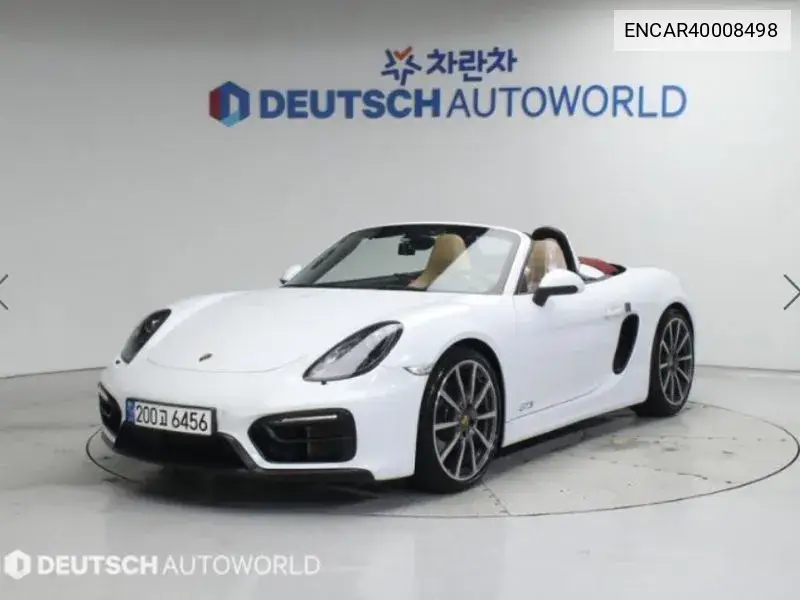 Porsche Boxster 2016 года выпуска