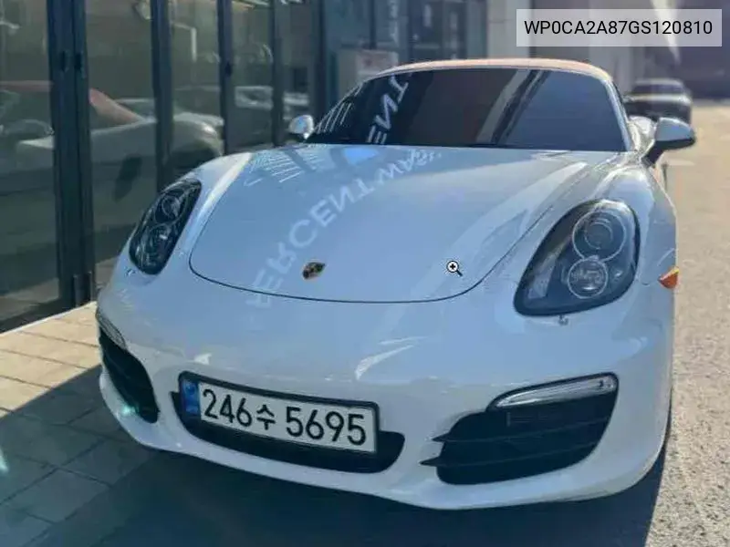Porsche Boxster 2016 года выпуска