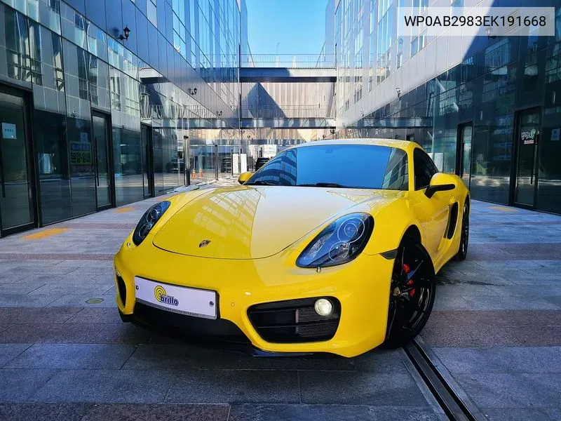 Porsche Cayman 2014 года выпуска