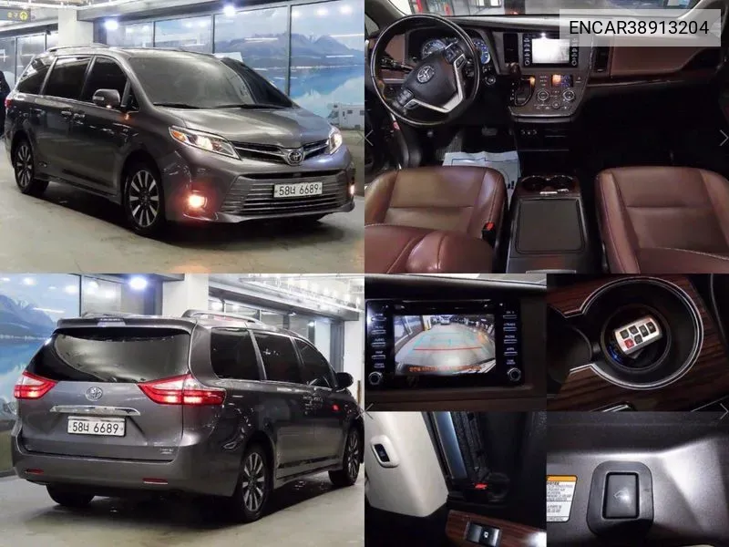Toyota Sienna 2018 года выпуска