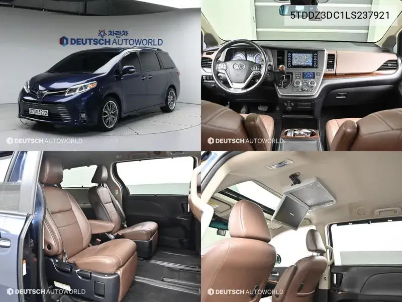Toyota Sienna 2019 года выпуска