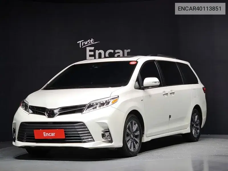 Toyota Sienna 2019 года выпуска